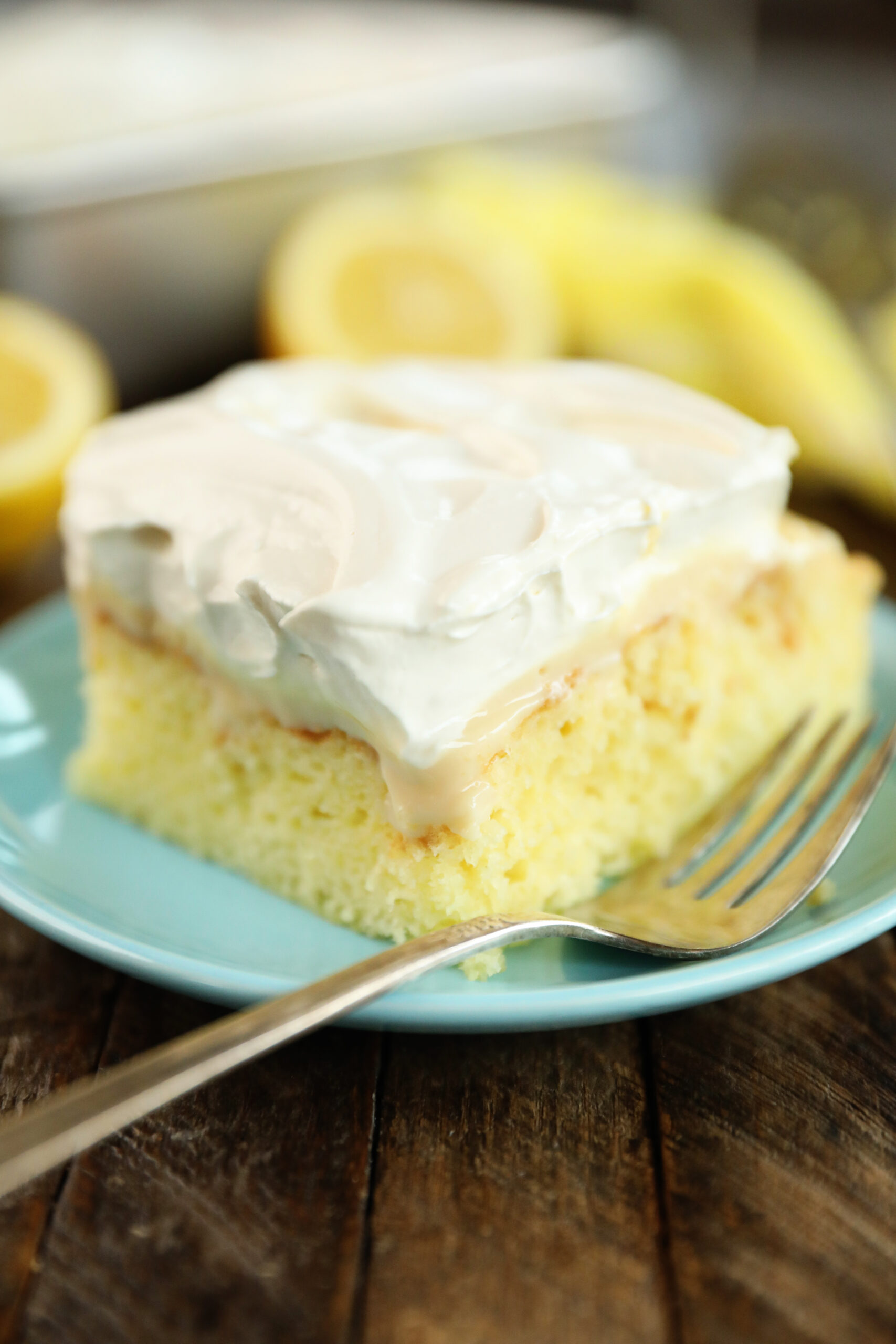 Lemon Icebox Poke Cake - Alabama Farmers Federation