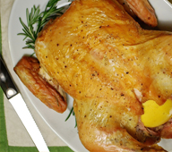Foolproof roasted chicken