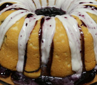 Berry Creamy Pound Cake
