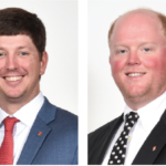 four individual photos of people