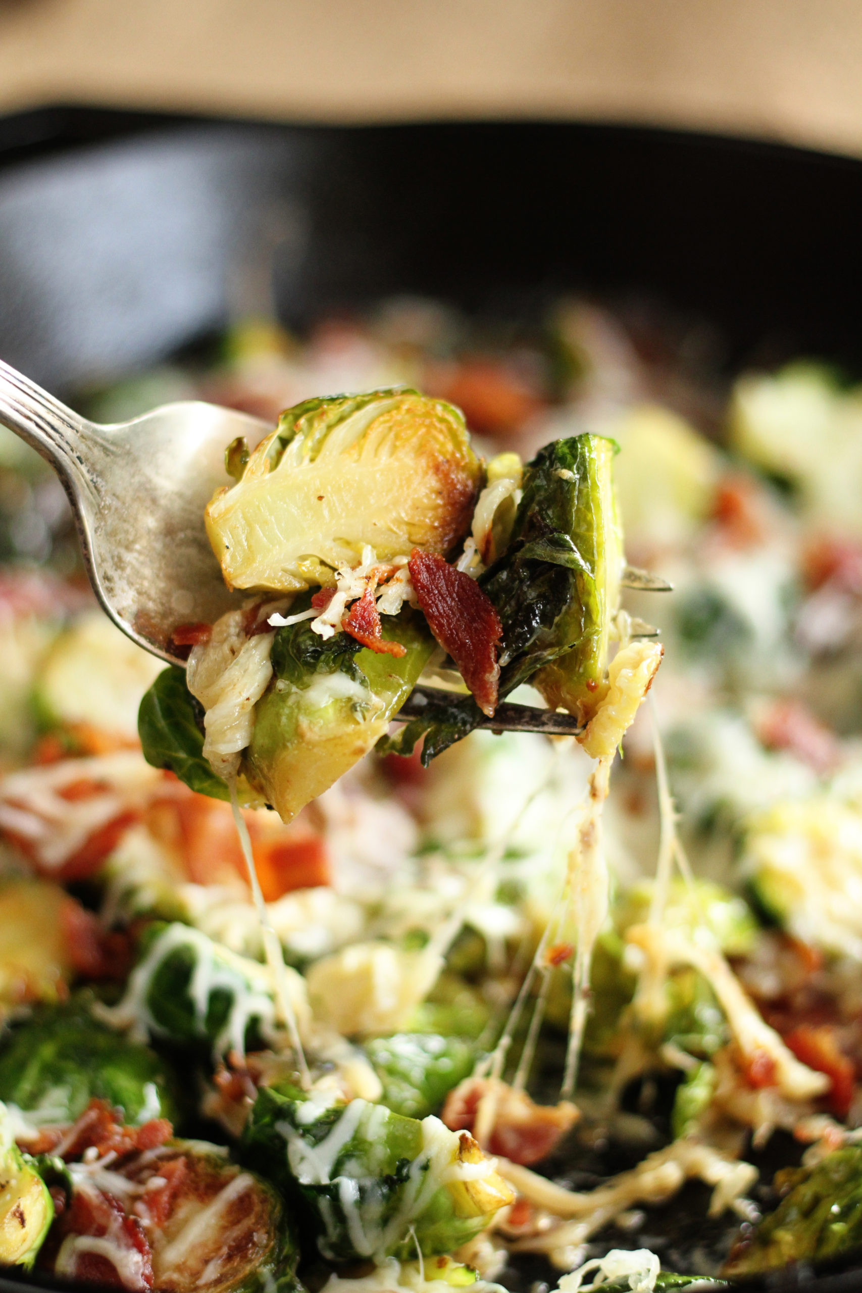 Cheesy Brussels Sprouts with Bacon - Alabama Farmers Federation
