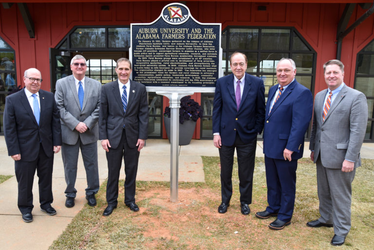 Historical Marker Unveiled At Auburn Recognizing Alfa Farmers ...