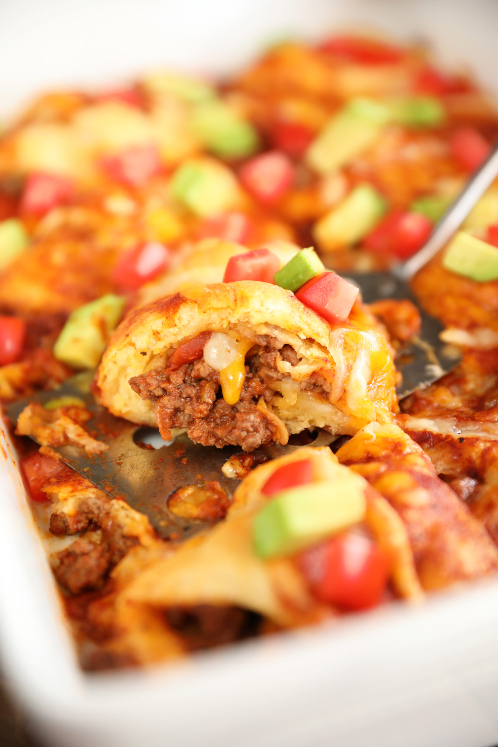 Beef Enchilada Crescent Roll-Ups - Alabama Farmers Federation