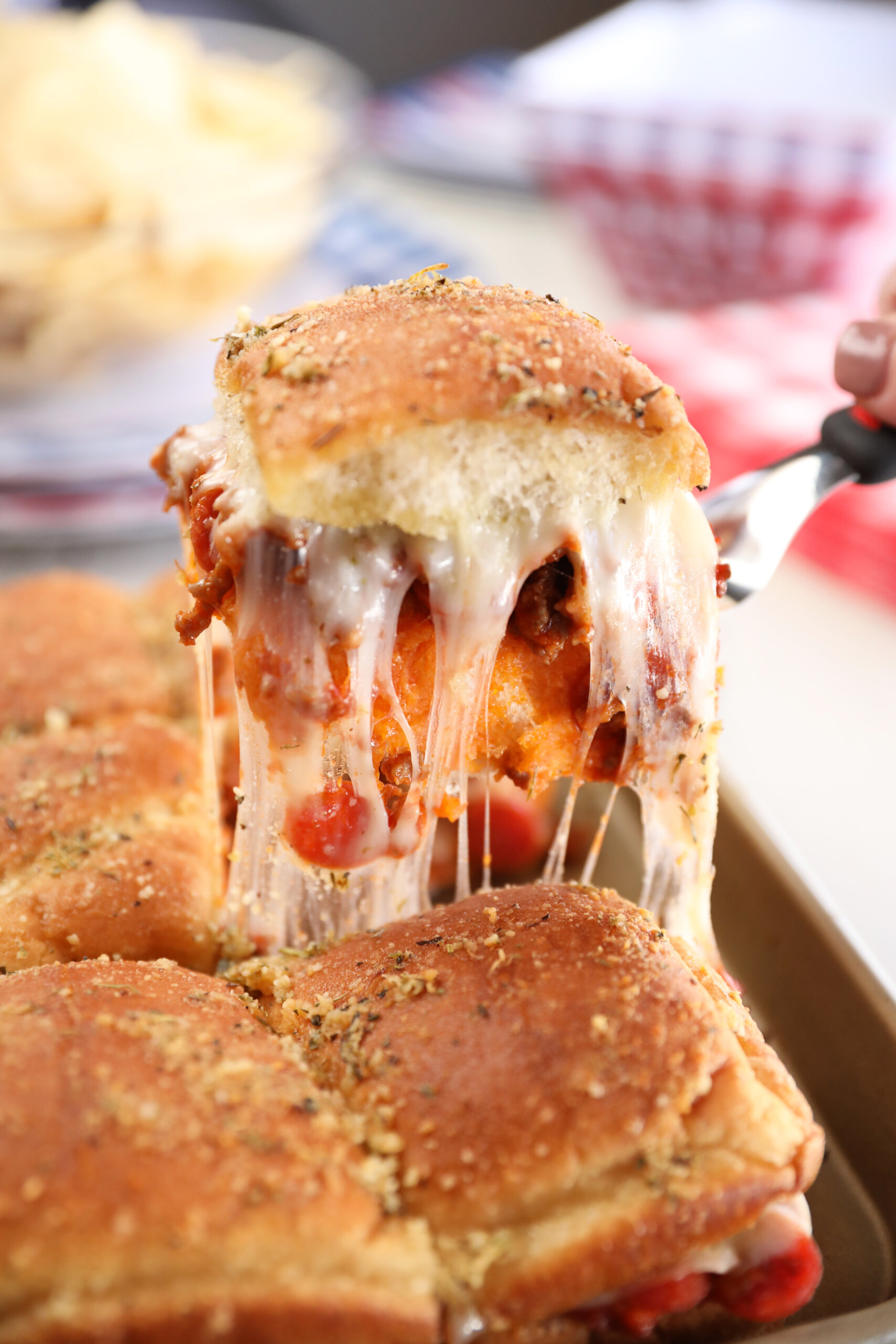 Easy Pizza Sloppy Joe Sliders - Alabama Farmers Federation