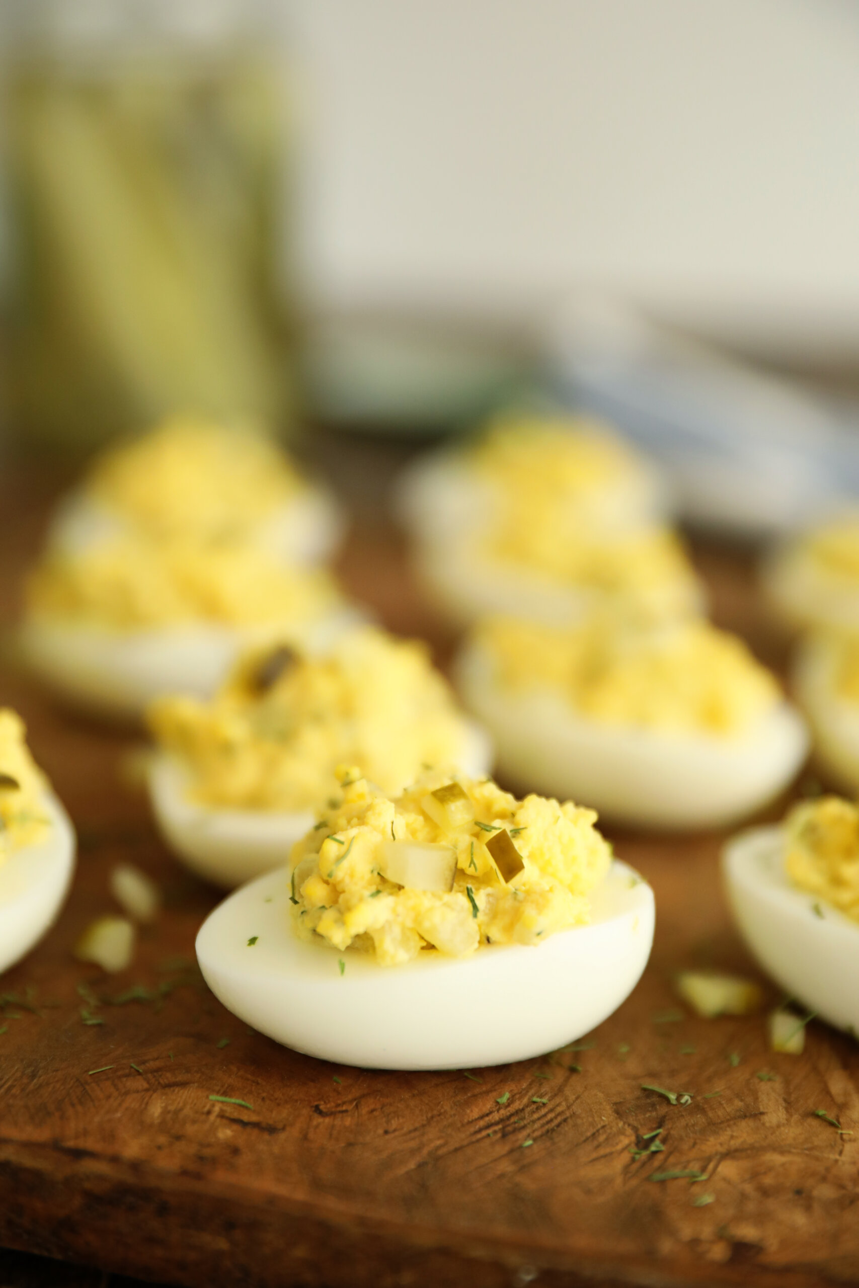 Dill Pickle Deviled Eggs - Alabama Farmers Federation