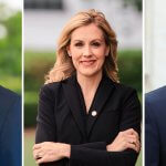 Corey Hill, Katherine Robertson and Barry Moore